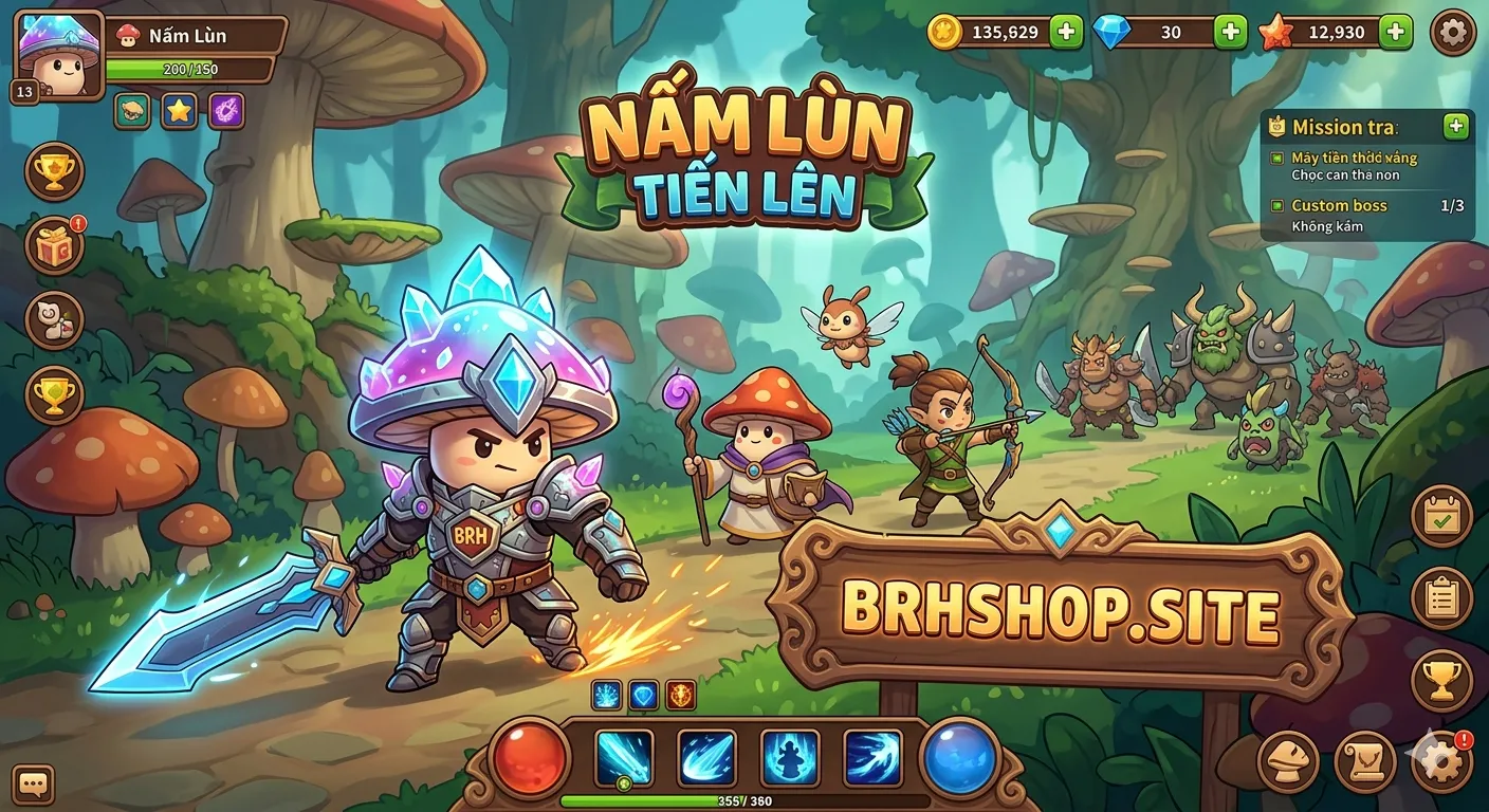 Hack/Mod Nấm Lùn Tiến Lên